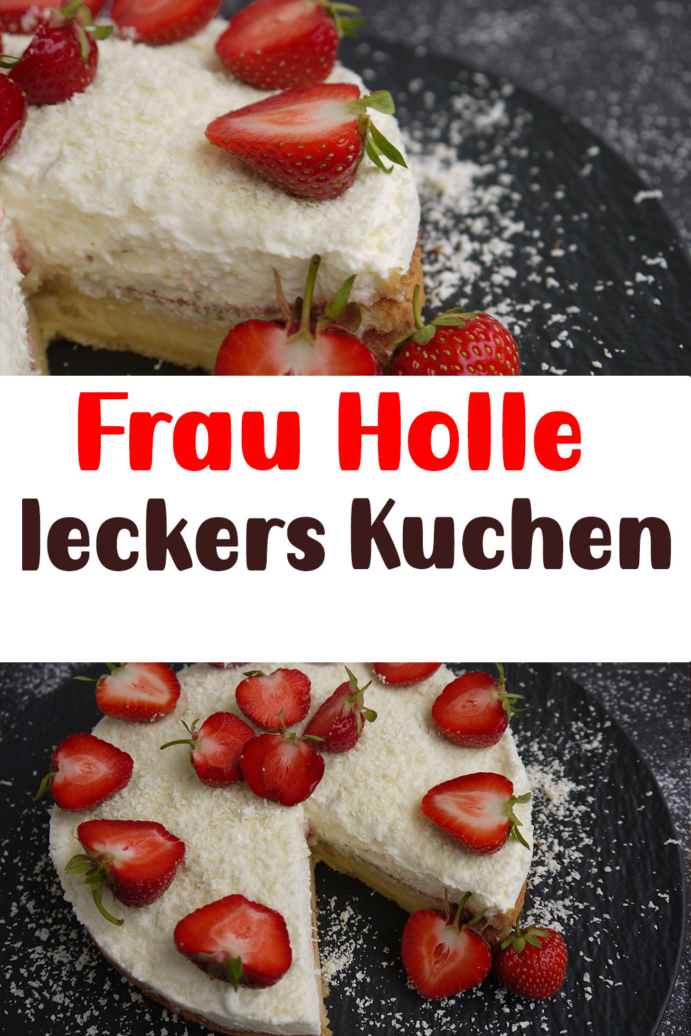 Frau Holle leckers Kuchen