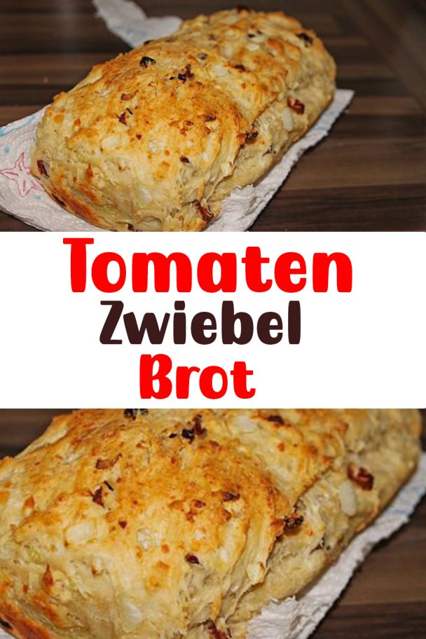 Tomaten-Zwiebel-Brot - Mamas Kuche